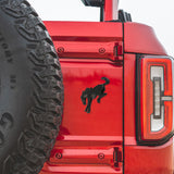 Ford Bronco Horse Logo ABS Car Rear Sticker Auto Trunk Emblem Badge Decal