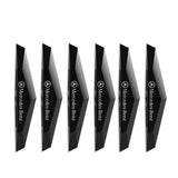 6pcs Mercedes Benz AMG TPU Car Door Anti-collision Protective Stickers Bumper Strip Decal