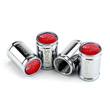 4pcs Jaguar Logo Car Tire Valve Caps