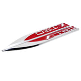 2pcs Toyota TRD Logo Metal Car Side Fender Sticker Emblem Badge Decal Decoration