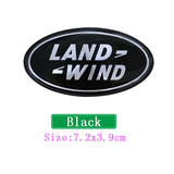 Land Rover Elliptical Metal Car Window Sticker Emblem Badge Decal