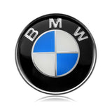 1PC 45mm BMW Logo X1 X3 X5 X6 1 3 5 7 Series Car Steering Wheel Center Sticker Auto Emblem Badge Decal