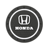 2pcs/set Honda PVC Car Water Coaster Cup Mat
