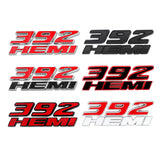 Dodge 345 392 HEMI Metal Car Rear Sticker Auto Side Emblem Badge Decal
