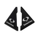 2PCS Ssang Yong Car Door Corner Edge Cover Anti-Scratch Protective Sticker
