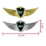 Land Rover Logo 3D Metal Wing Car Emblem Sticker Badge Decal