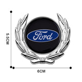 Ford Metal Car Rear Sticker Auto Window Emblem Badge Decal