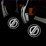 2pcs Nissan Wireless Car Welcome Door Laser Projection LED Light