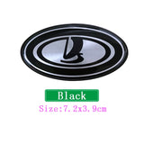 Lada Elliptical Metal Car Window Sticker Emblem Badge Decal