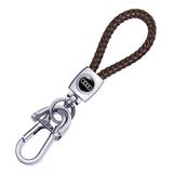 Audi Braided Rope Car Keychain Keyring Pendant