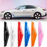 6pcs Jaguar TPU Car Door Anti-collision Protective Stickers Bumper Strip Decal