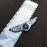 Mercedes Benz Angle Wings Metal Car Front Center Sticker Grille Emblem