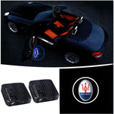2pcs Maserati Wireless Car Welcome Door Laser Projection LED Light