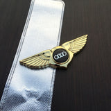 Audi Angle Wings Metal Car Front Center Sticker Grille Emblem