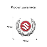 Suzuki Wheat Metal Car Window Sticker Emblem Badge Decal