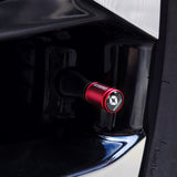 4pcs/set Renault Logo Matte Car Air Valve Stem Caps Auto Tyre Valve Covers