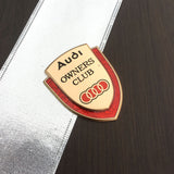 Audi Metal Shield Car Rear Sticker Auto Window Emblem Badge Decal