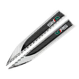 2pcs Skoda VRS Logo Metal Car Side Fender Emblem Stickers