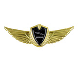 Jaguar Logo 3D Metal Wing Car Emblem Sticker Badge Decal