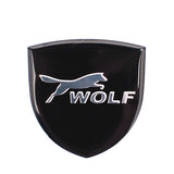 Ford RS ST Wolf Shelby GT350 Aluminum Alloy Car Sticker Nameplate Emblem Badge Decal