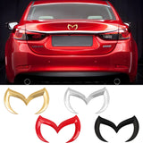 Mazda Bat Logo Metal Car Rear Sticker Decal Auto Trunk Emblem Badge