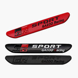 1PC Toyota GR Sport Logo Metal Car Sticker Badge Decal