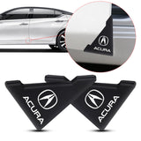 2PCS Acura Car Door Corner Edge Cover Anti-Scratch Protective Sticker