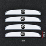 4pcs/set Lexus Car Door Mirror Side Anti Collision Sticker Bumper Strips