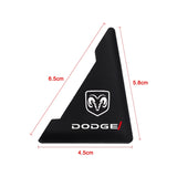 2PCS Dodge Car Door Corner Edge Cover Anti-Scratch Protective Sticker