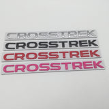 Subaru CROSSTEK Metal Letter Car Rear Sticker Decal Emblem Badge