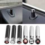 4pcs/set SEAT Logo Car Door Bolt Lock Pins Gate Lock Screws