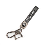 Audi PU Leather Car Keyring Keychain