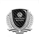 VW Metal Diamond Car Rear Sticker Trunk Emblem Badge Decal