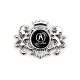 Acura Double Lion Metal Car Rear Sticker Auto Window Emblem Badge Decal