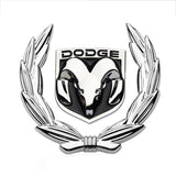 Dodge Wheat Metal Car Window Sticker Emblem Badge Decal