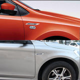 2pcs Volvo Logo Metal Car Sider Fender Sticker Emblem Badge