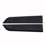 2pcs/set Skoda Sport Line Metal Car Fender Side Sticker Emblem Badge Decal