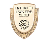 Infiniti Metal Shield Car Rear Sticker Auto Window Emblem Badge Decal