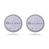 2pcs Mercedes Benz W124 W140 W168 W176 W203 W204 W205 W212 W213 W214 W215 Logo Car Water Coasters 7-color LED Light Cup Mat Holder