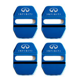 4pcs/set Infiniti Stainless Steel Car Door Lock Cover Protection