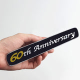 Car Side Badge Trunk Sticker for Land Cruiser 60th Anniversary Prado Prius Corolla Rav4 Auris Supra Avalon CHR Highlander