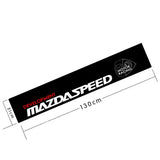 130*21cm Mazda Car Front Trunk Window Windshield Sunshade Sticker Decal