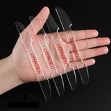 4pcs Citroen Car Door Bumper Strip Anti-collision Protection Sticker