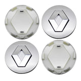 4pcs/set 58mm 57mm Renault ABS Car Wheel Hub Center Caps Covers