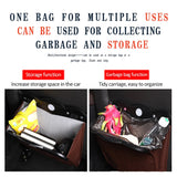 Leather Multiple Uses Bag Car LED Garbage Case Storage Box for NX200T ES250 ES330 RX270 RX350 IS200 IS300 GS430 CT200H