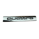 Audi Quattro Metal Car Trunk Sticker Rear Badge Decal