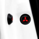 4pcs/set Mitsubishi Car Door Shock Stickers Luminous Absorber Decal