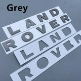 Land Rover Range Rover Defender Letter ABS Car Front Hood Bonnet Cover Emblem Badge Sticker