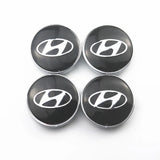 4pcs/set 57/61.5/62/65mm Hyundai Car Wheel Hub Center Caps Covers