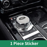 Land Rover Metal Car Gear Cover Sticker Decal Center Console Cap Emblem Badge